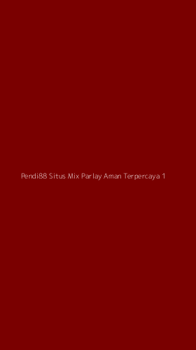 Tampilan Antarmuka Aplikasi Pendi88 Situs Mix Parlay Aman Terpercaya - 1