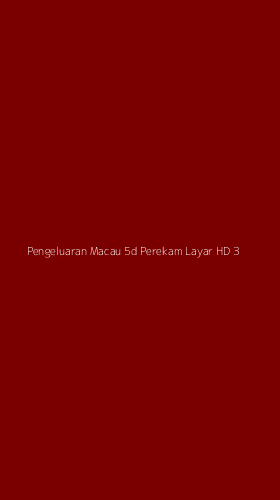 Tampilan Antarmuka Aplikasi Pengeluaran Macau 5d Perekam Layar Hd - 3