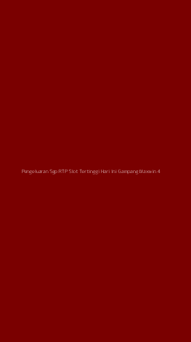 Tampilan Antarmuka Aplikasi Pengeluaran Sgp Rtp Slot Tertinggi Hari Ini Gampang Maxwin - 4