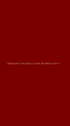 Tampilan Antarmuka Aplikasi Pengeluaran Toto Macau 5d Apk Mod Bebas Iklan - 1