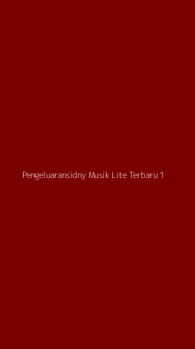 Tampilan Antarmuka Aplikasi Pengeluaransidny Musik Lite Terbaru - 1