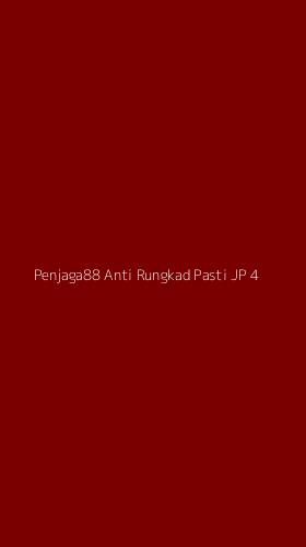 Tampilan Antarmuka Aplikasi Penjaga88 Anti Rungkad Pasti Jp - 4