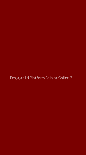 Tampilan Antarmuka Aplikasi Penjajah4d Platform Belajar Online - 3