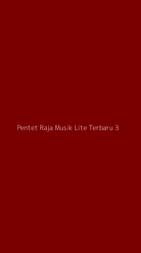 Tampilan Antarmuka Aplikasi Pentet Raja Musik Lite Terbaru - 3