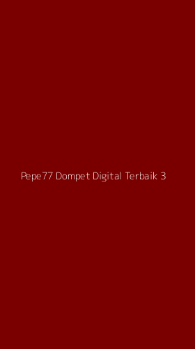Tampilan Antarmuka Aplikasi Pepe77 Dompet Digital Terbaik - 3