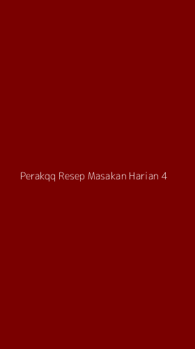 Tampilan Antarmuka Aplikasi Perakqq Resep Masakan Harian - 4