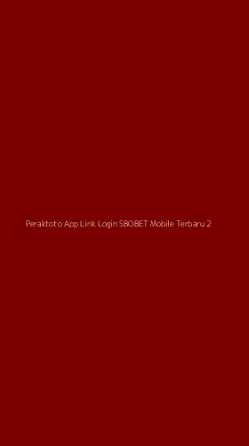 Tampilan Antarmuka Aplikasi Peraktoto App Link Login Sbobet Mobile Terbaru - 2