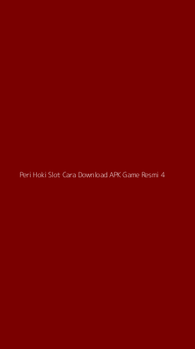 Tampilan Antarmuka Aplikasi Peri Hoki Slot Cara Download Apk Game Resmi - 4