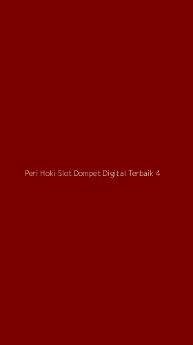 Tampilan Antarmuka Aplikasi Peri Hoki Slot Dompet Digital Terbaik - 4