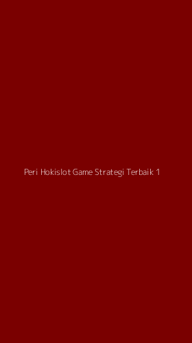 Tampilan Antarmuka Aplikasi Peri Hokislot Game Strategi Terbaik - 1