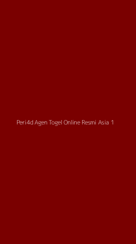 Tampilan Antarmuka Aplikasi Peri4d Agen Togel Online Resmi Asia - 1