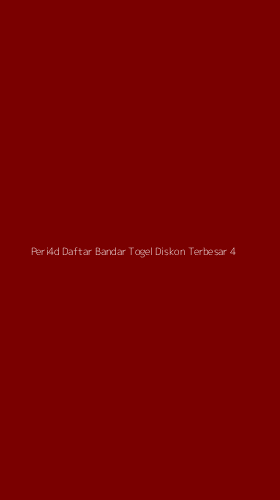 Tampilan Antarmuka Aplikasi Peri4d Daftar Bandar Togel Diskon Terbesar - 4