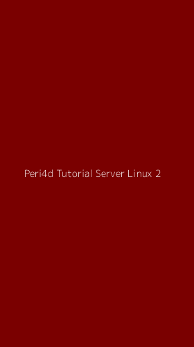 Tampilan Antarmuka Aplikasi Peri4d Tutorial Server Linux - 2