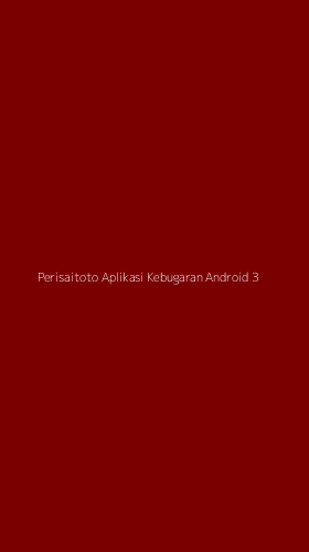 Tampilan Antarmuka Aplikasi Perisaitoto Aplikasi Kebugaran Android - 3
