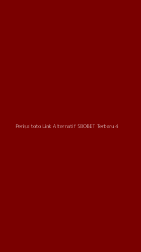 Tampilan Antarmuka Aplikasi Perisaitoto Link Alternatif Sbobet Terbaru - 4