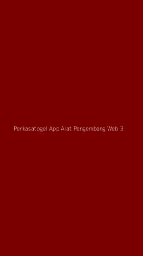 Tampilan Antarmuka Aplikasi Perkasatogel App Alat Pengembang Web - 3