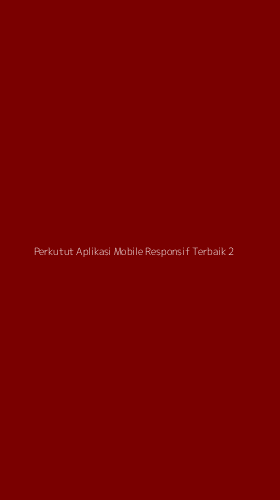 Tampilan Antarmuka Aplikasi Perkutut Aplikasi Mobile Responsif Terbaik - 2