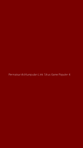 Tampilan Antarmuka Aplikasi Permaisuri4d Kumpulan Link Situs Game Populer - 4