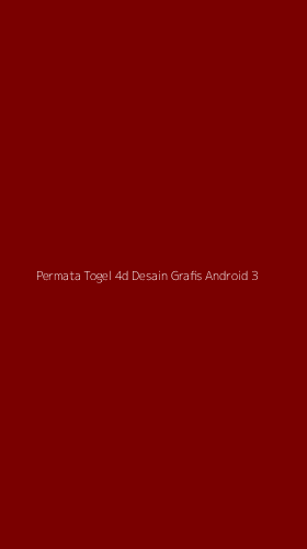 Tampilan Antarmuka Aplikasi Permata Togel 4d Desain Grafis Android - 3