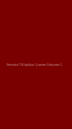 Tampilan Antarmuka Aplikasi Permata178 Aplikasi Scanner Dokumen - 2