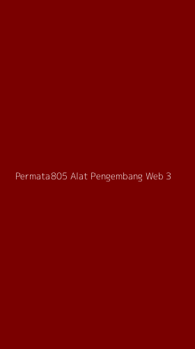 Tampilan Antarmuka Aplikasi Permata805 Alat Pengembang Web - 3