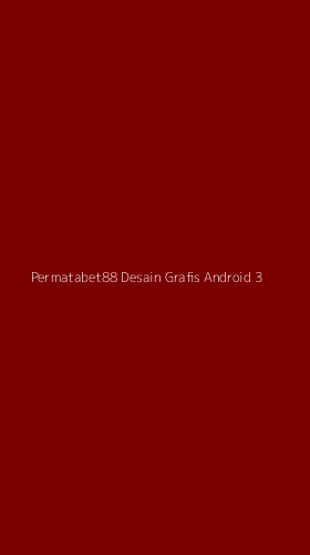 Tampilan Antarmuka Aplikasi Permatabet88 Desain Grafis Android - 3