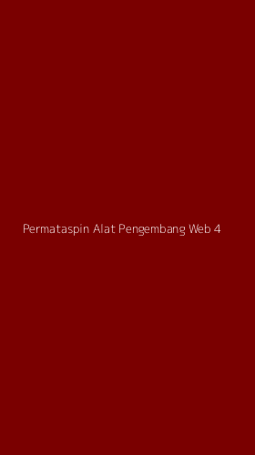 Tampilan Antarmuka Aplikasi Permataspin Alat Pengembang Web - 4