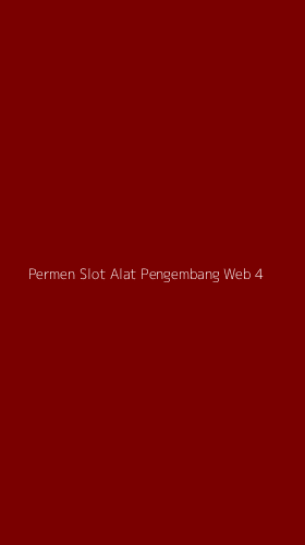 Tampilan Antarmuka Aplikasi Permen Slot Alat Pengembang Web - 4