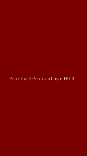 Tampilan Antarmuka Aplikasi Pero Togel Perekam Layar Hd - 3