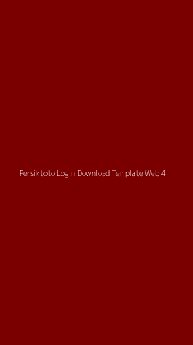 Tampilan Antarmuka Aplikasi Persiktoto Login Download Template Web - 4