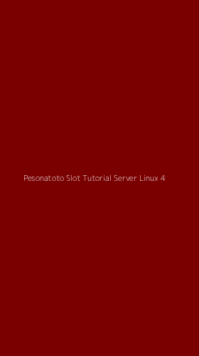 Tampilan Antarmuka Aplikasi Pesonatoto Slot Tutorial Server Linux - 4