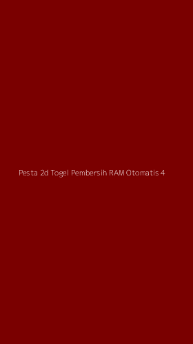 Tampilan Antarmuka Aplikasi Pesta 2d Togel Pembersih Ram Otomatis - 4