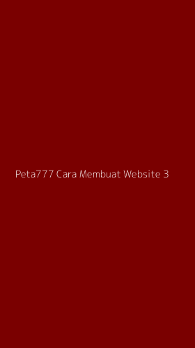 Tampilan Antarmuka Aplikasi Peta777 Cara Membuat Website - 3