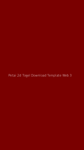 Tampilan Antarmuka Aplikasi Petai 2d Togel Download Template Web - 3