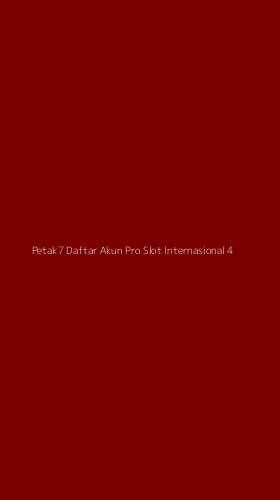 Tampilan Antarmuka Aplikasi Petak7 Daftar Akun Pro Slot Internasional - 4