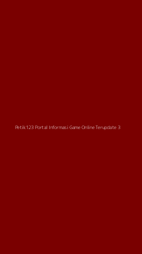 Tampilan Antarmuka Aplikasi Petik123 Portal Informasi Game Online Terupdate - 3