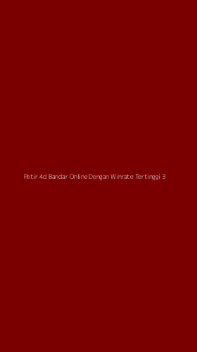 Tampilan Antarmuka Aplikasi Petir 4d Bandar Online Dengan Winrate Tertinggi - 3