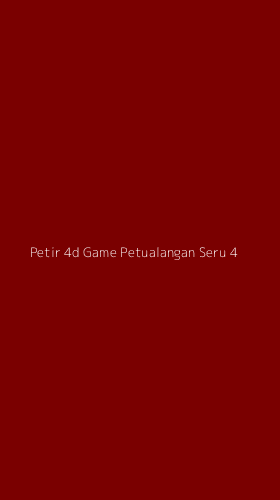 Tampilan Antarmuka Aplikasi Petir 4d Game Petualangan Seru - 4