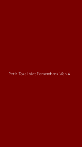 Tampilan Antarmuka Aplikasi Petir Togel Alat Pengembang Web - 4