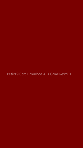 Tampilan Antarmuka Aplikasi Petir19 Cara Download Apk Game Resmi - 1