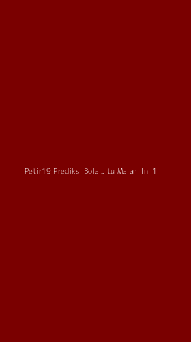 Tampilan Antarmuka Aplikasi Petir19 Prediksi Bola Jitu Malam Ini - 1