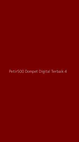 Tampilan Antarmuka Aplikasi Petir500 Dompet Digital Terbaik - 4