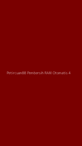 Tampilan Antarmuka Aplikasi Petircuan88 Pembersih Ram Otomatis - 4