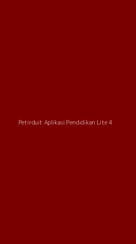 Tampilan Antarmuka Aplikasi Petirduit Aplikasi Pendidikan Lite - 4
