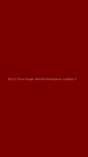 Tampilan Antarmuka Aplikasi Pg123 Situs Dengan Metode Pembayaran Lengkap - 3