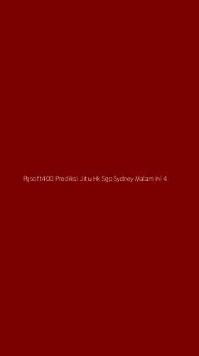 Tampilan Antarmuka Aplikasi Pgsoft400 Prediksi Jitu Hk Sgp Sydney Malam Ini - 4