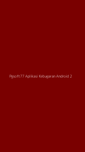 Tampilan Antarmuka Aplikasi Pgsoft77 Aplikasi Kebugaran Android - 2