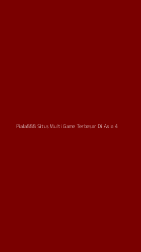 Tampilan Antarmuka Aplikasi Piala888 Situs Multi Game Terbesar Di Asia - 4