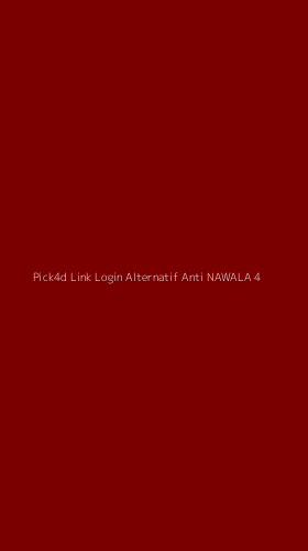 Tampilan Antarmuka Aplikasi Pick4d Link Login Alternatif Anti Nawala - 4