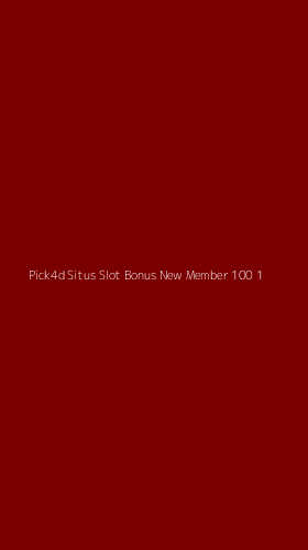 Tampilan Antarmuka Aplikasi Pick4d Situs Slot Bonus New Member 100 - 1